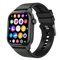  Đồng hồ thông minh Q25 Black 1,7 inch TFT HD, Gọi điện & Giám sát sức khỏe 