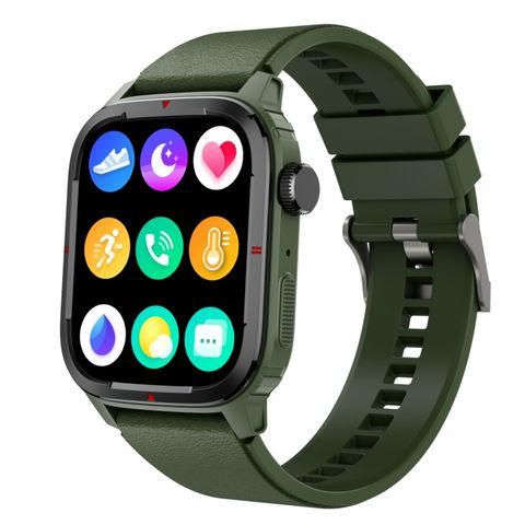 Đồng hồ thông minh Q25 Green 1,7 inch TFT HD, Gọi điện & Giám sát sức khỏe