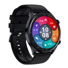  AK32 1,36 inch Silicone Watch Band Black – Đồng hồ thông minh 