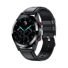  Đồng hồ thông minh Z18 AMOLED 1.39″ Leather Black – Theo dõi tim/huyết áp, IP67 