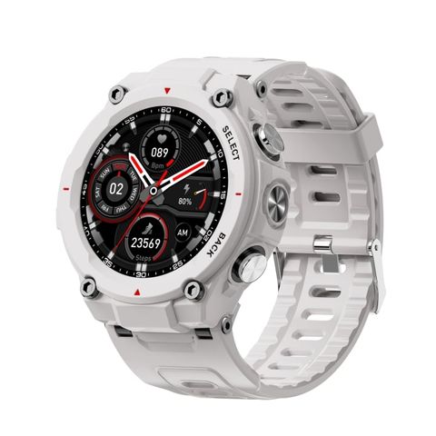 Q666K Black – Đồng hồ thông minh chắc chắn màn hình tròn 1,28 inch HD, IP68