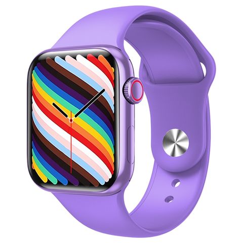 HW18 Purple – Đồng hồ thông minh 1.6 inch TFT, gọi Bluetooth, theo dõi sức khỏe, chống nước IP67