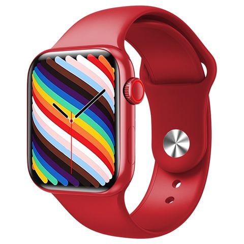 HW18 Red – Đồng hồ thông minh 1.6 inch TFT, gọi Bluetooth, theo dõi sức khỏe, chống nước IP67