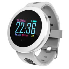  Đồng hồ thông minh Q8 Pro White – Màn hình màu 1.0 inch, chống nước IP68 
