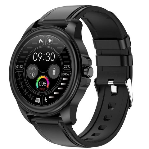 Đồng hồ thông minh E89 1,32 inch Black – Theo dõi sức khỏe thông minh, AI & ECG