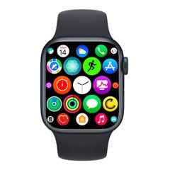  W17 Pro Max Black - 1,9 inch Bluetooth Lời nhắc tin nhắn cuộc gọi Đồng hồ thông minh 