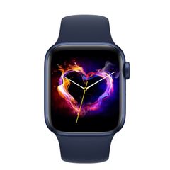  Đồng hồ thông minh Watch 8 Max – Màu Xanh dương, màn hình 1.85 inch, Bluetooth gọi & NFC, sạc không dây 