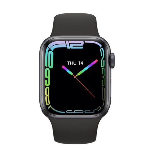 Đồng hồ thông minh Watch 8 Max – Màu Đen, màn hình 1.85 inch, Bluetooth gọi & NFC, sạc không dây