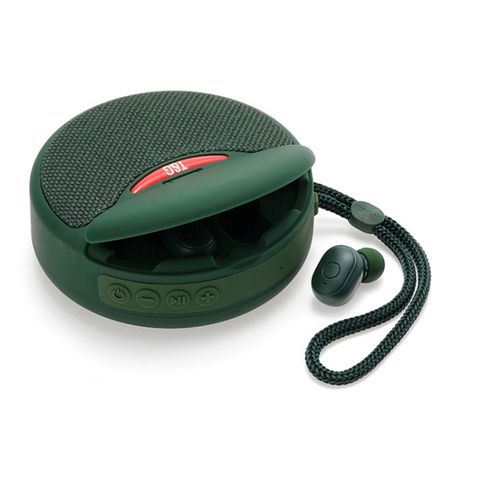 T&G TG808 Xanh Lục – Tai nghe không dây 2 trong 1 & Loa Bluetooth mini