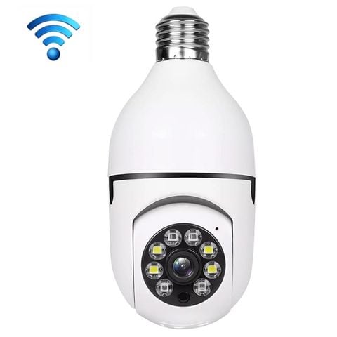 A6 2MP HD Light Bulb Camera WiFi Hỗ trợ phát hiện chuyển động