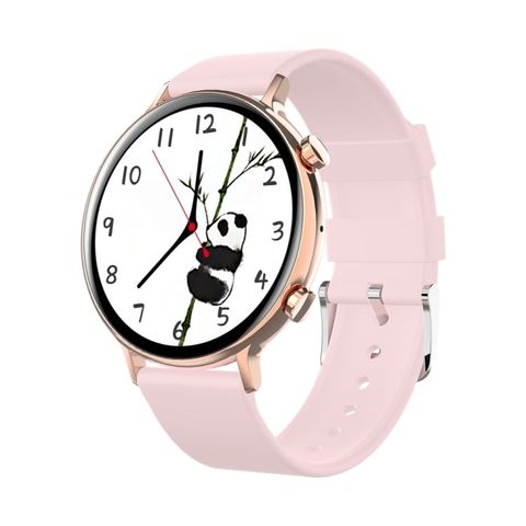 Đồng hồ thông minh HAMTOD GW33S Pink – Gọi Bluetooth, Nhịp tim, SpO2