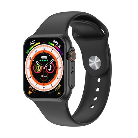 W8 Ultra Màu Đen - Đồng hồ thông minh màn hình TFT 2.02 inch, Hỗ trợ chống nước IP68