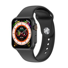  W8 Ultra Màu Đen - Đồng hồ thông minh màn hình TFT 2.02 inch, Hỗ trợ chống nước IP68 