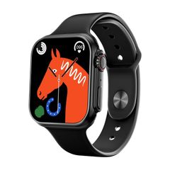  WS8 Pro Đen – Đồng hồ thông minh 2.0 inch Full Touch, chống nước IP67 