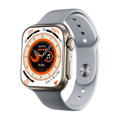  WS8 Pro Xám – Đồng hồ thông minh 2.0 inch Full Touch, chống nước IP67 