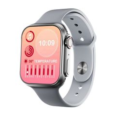  WS8 Pro Xám – Đồng hồ thông minh 2.0 inch Full Touch, chống nước IP67 