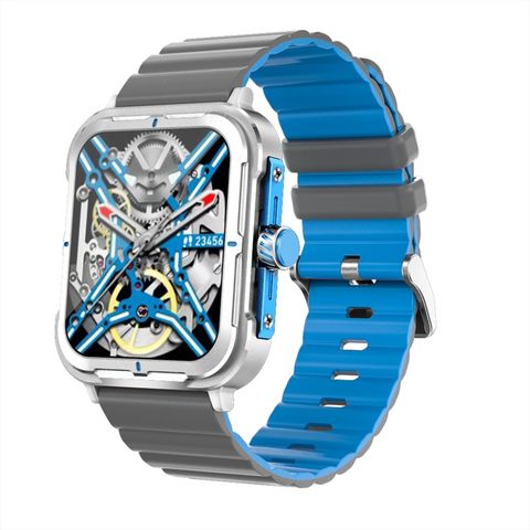 Đồng hồ thông minh D09 Blue – Màn hình TFT 1.9 inch, theo dõi huyết áp, pin 12 ngày