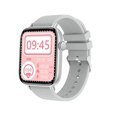  T49 1,9 inch Grey – Đồng hồ thông minh màn hình vuông HD, hỗ trợ theo dõi nhịp tim / Gọi qua Bluetooth 