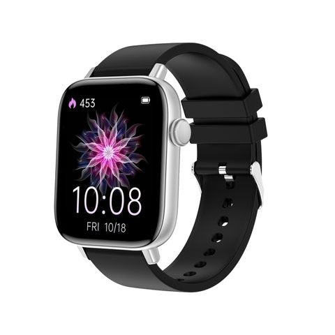 T49 1,9 inch Black Silver – Đồng hồ thông minh màn hình vuông HD, hỗ trợ theo dõi nhịp tim / Gọi qua Bluetooth