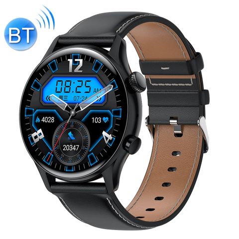 ĐỒNG HỒ THÔNG MINH OCHSTIN 5HK8 PRO 1.36 INCH Black Leather – THEO DÕI SỨC KHỎE CHUẨN XÁC, HỖ TRỢ GỌI ĐIỆN BLUETOOTH