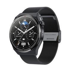  OCHSTIN 5HK46P Black Steel – ĐỒNG HỒ THÔNG MINH MÀN HÌNH TRÒN GỌI BLUETOOTH, CHỐNG NƯỚC IP68 