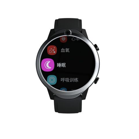 Rogbid Brave 2 Black – Đồng hồ thông minh 4G LTE Android 9.0, màn hình 1.45 inch, nhận dạng khuôn mặt & GPS định vị