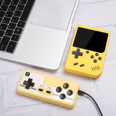  Máy chơi game cầm tay MK800 Vàng - Double 3.0 inch Macaron – 800 trò chơi tích hợp 
