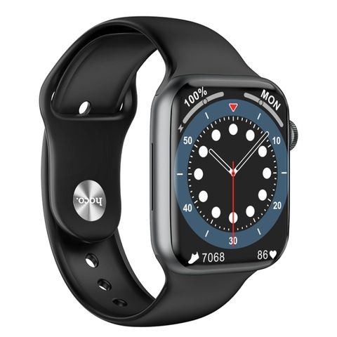 Hoco Y1 Pro Black – 1.85 inch TFT, Đồng hồ thể thao thông minh IP68, Phiên bản cuộc gọi