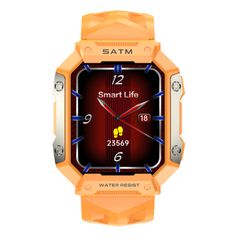  Đồng hồ thể thao thông minh PG333 Orange - chống nước1.91 inch – Hỗ trợ theo dõi nhịp tim / theo dõi huyết áp 