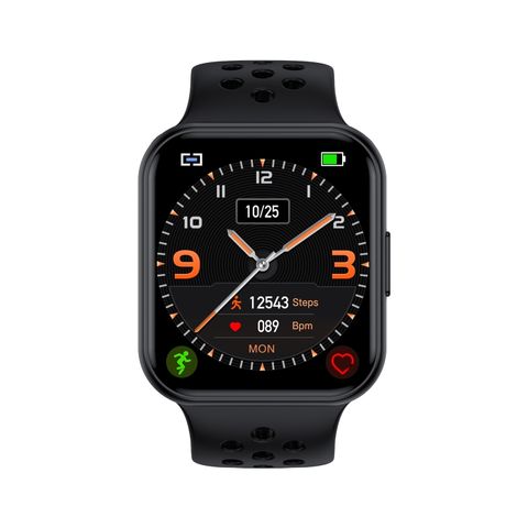 S226 Black – Đồng hồ thể thao thông minh chống nước 1.72 inch, theo dõi nhịp tim và huyết áp