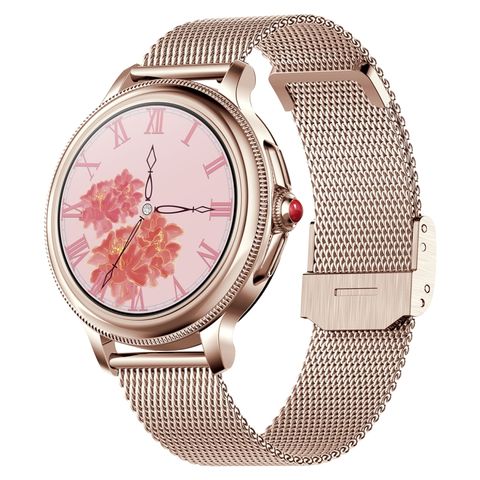 CF96 Steel Strap Màu Gold – Vòng tay thông minh IP67