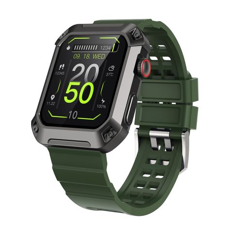 Rogbid Tank S2 Green – Đồng hồ thể thao thông minh 1.83 inch, Bluetooth call, 100 chế độ tập luyện