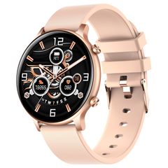  Đồng hồ thông minh HT12 Pink Silicone – Màn hình 1,32 inch, Bluetooth, IP67, dây silicon 