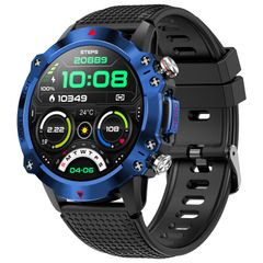  Đồng hồ thông minh K10 Blue – Màn hình IPS 1.39 inch, Chống nước IP67, Theo dõi nhịp tim/giấc ngủ 