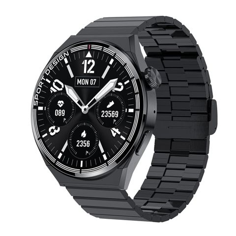 HDT 3 Max 1.6 inch IP67 Steel Band Black – Đồng hồ thông minh chống nước