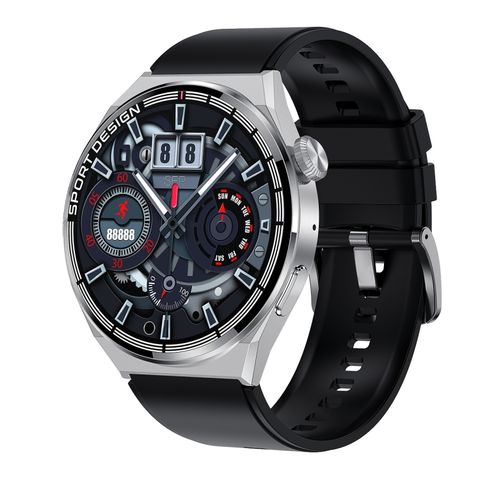 HDT 3 Max 1.6 inch IP67 Silicone Band Silver – Đồng hồ thông minh chống nước