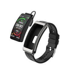  K13 Silicone Silver– Đồng hồ thông minh Bluetooth 5.2, tai nghe tháo rời, pin bền đến 7 ngày 