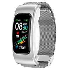  K60 Steel Band (Silver) – Đồng hồ thông minh cao cấp, nghe gọi Bluetooth linh hoạt 