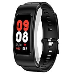  K60 Silicone Band (Black) – Đồng hồ thông minh, Tai nghe Bluetooth chống nước 