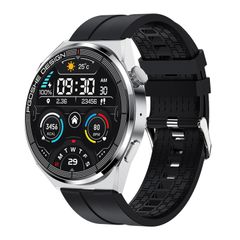  PG3 Pro Silver – Đồng hồ thông minh màn hình TFT 1.41 inch, Bluetooth & NFC 