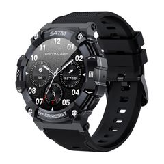  PG666 Màn hình TFT Black -  1.39 inch Đồng hồ thông minh gọi Bluetooth 