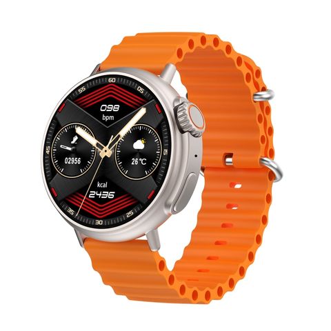 MT30 Orange – Đồng hồ thông minh 1.6 inch HD, hỗ trợ cuộc gọi thoại và đo SpO₂