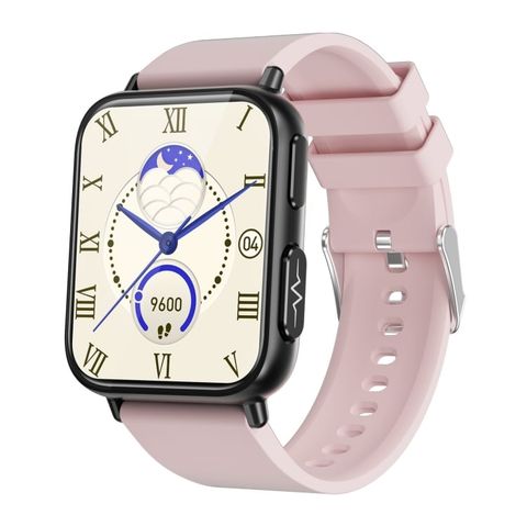 Đồng hồ thông minh TK10 Pink Silicone – 1.91 inch, chuẩn IP68, chẩn đoán y tế AI & theo dõi toàn diện sức khỏe