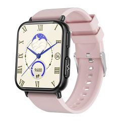  Đồng hồ thông minh TK10 Pink Silicone – 1.91 inch, chuẩn IP68, chẩn đoán y tế AI & theo dõi toàn diện sức khỏe 