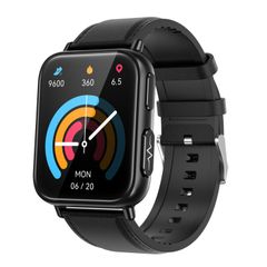  TK10 1.91 Inch Bluetooth Call Black – Đồng hồ thông minh AI chẩn đoán y tế, theo dõi sức khỏe toàn diện 