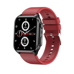 TK12 Silicone Band Red – Đồng hồ thông minh 1,96 inch 