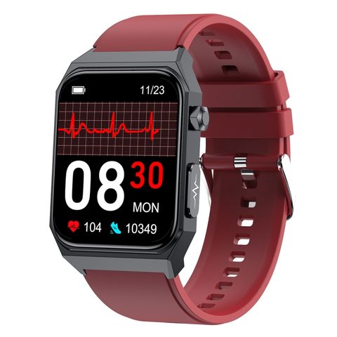 Đồng hồ thông minh E530 1,91 inch IP68 Red – ECG & Đường huyết không xâm lấn