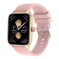  T19 Pro Pink – Đồng hồ thông minh silicon chống nước IP67, Bluetooth 5.2, theo dõi sức khỏe toàn diện 