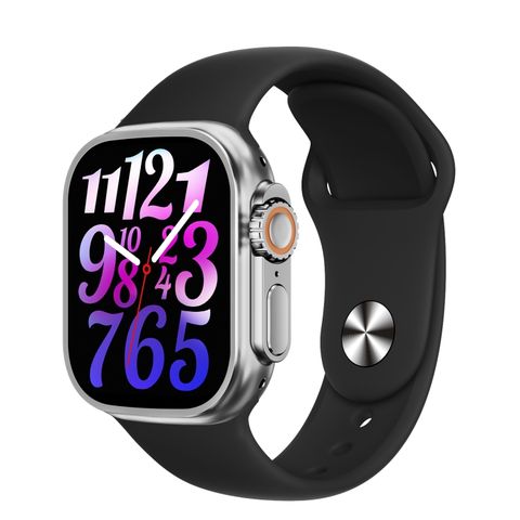 WS-E9 Ultra Silicone Band Black -  2.2 inch IP67 Đồng hồ đeo tay thông minh bằng silicon chống thấm nước