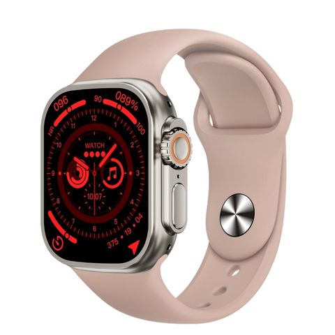 WS-E9 Ultra Silicone Band Pink -  2.2 inch IP67 Đồng hồ đeo tay thông minh bằng silicon chống thấm nước
